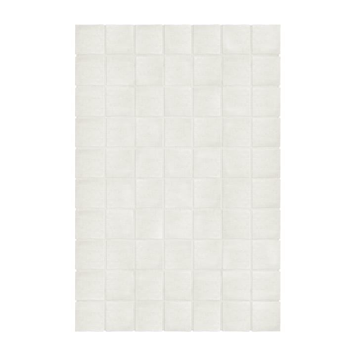 Piet Checked uldtæppe - Bone White, 180x270 cm - Layered