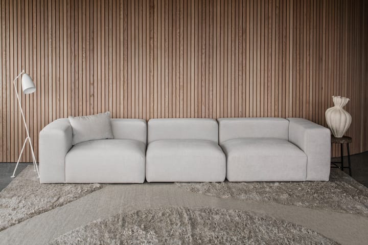 Punja plasma uldtæppe 300x400 cm, Sand melange Layered