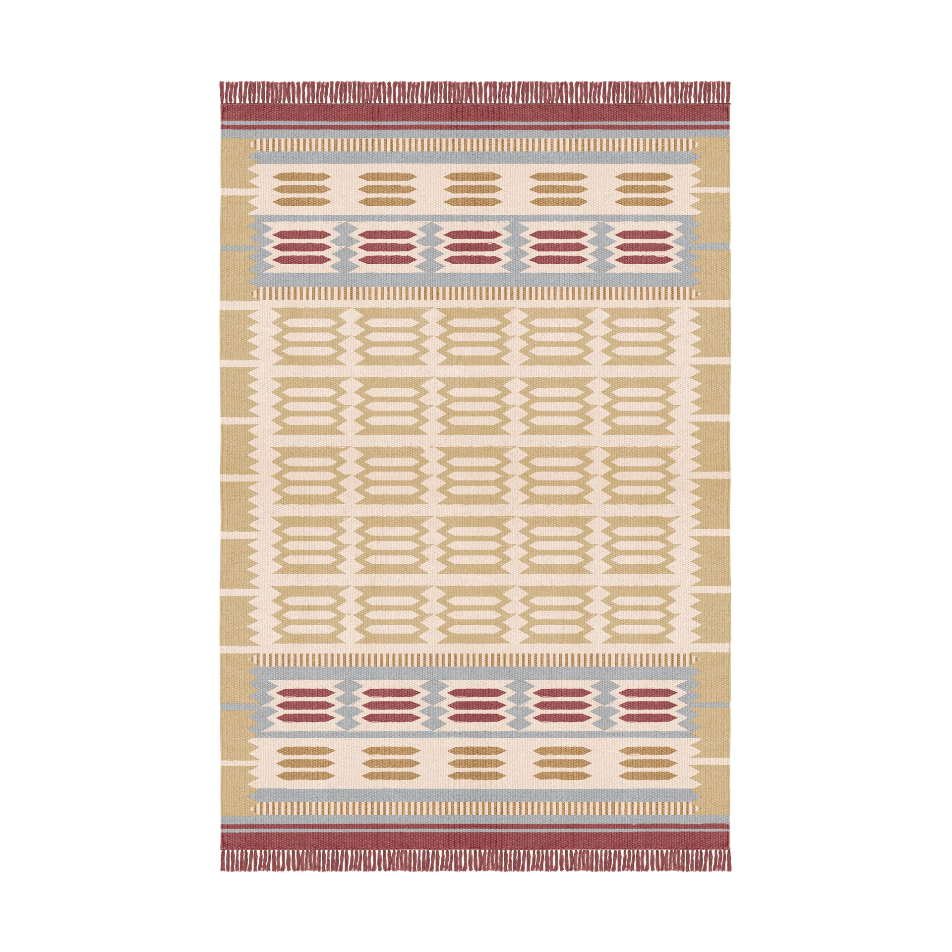 Röllakan Hilma uldtæppe, Meadow, 200x300 cm Layered