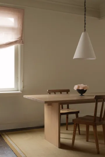 Röllakan Solid uldtæppe - Mariegold, 250x350 cm - Layered