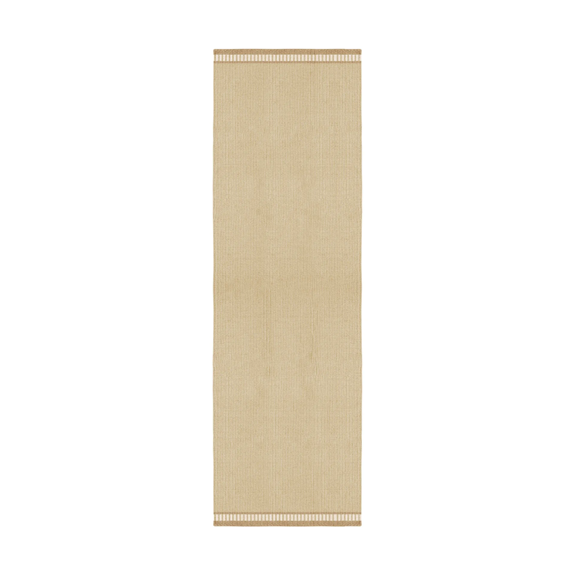 Röllakan Solid uldtæppe, Mariegold, 75x240 cm Layered