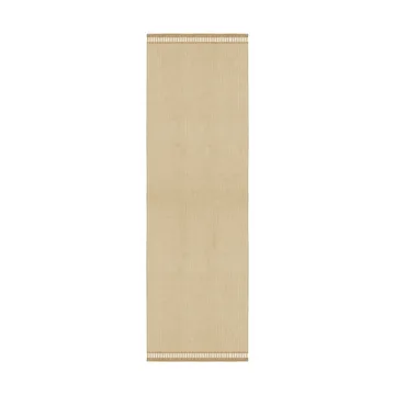 Röllakan Solid uldtæppe - Mariegold, 80x300 cm - Layered