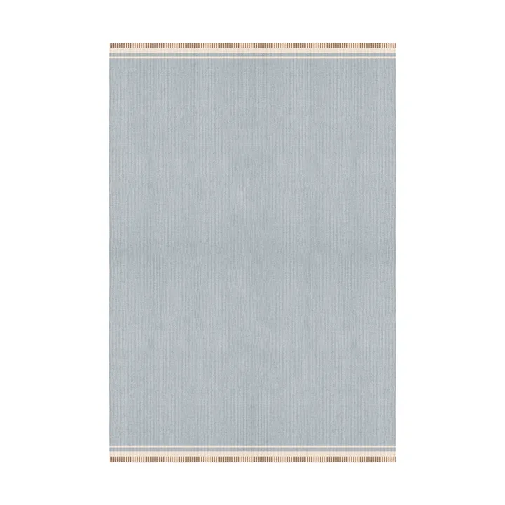 Röllakan Solid uldtæppe - Sky blue, 300x400 cm - Layered
