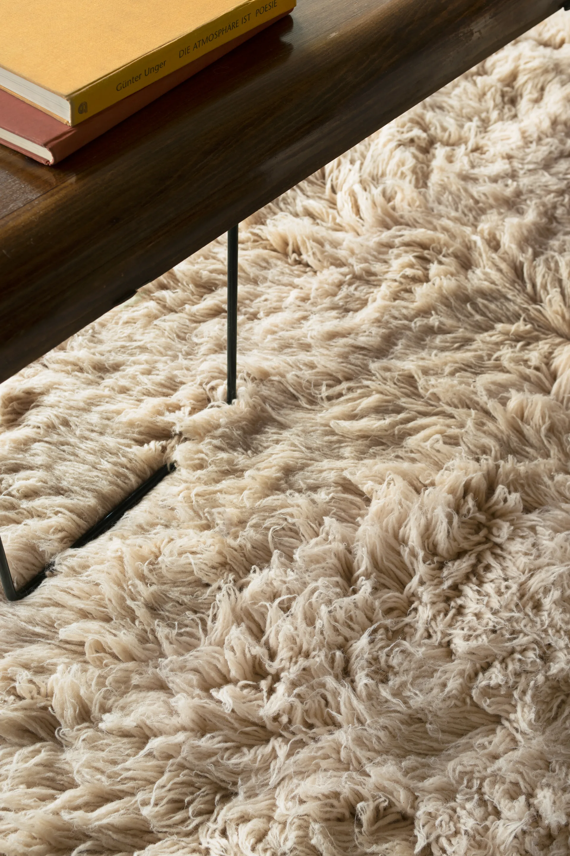 Shaggy tæppe 300x400 cm, Oatmeal Layered