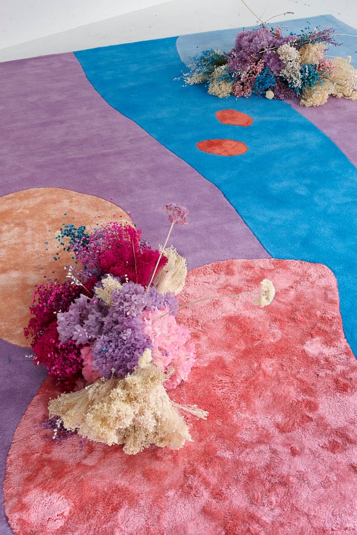 Sleeping Flower uldtæppe, 250x350 cm Layered
