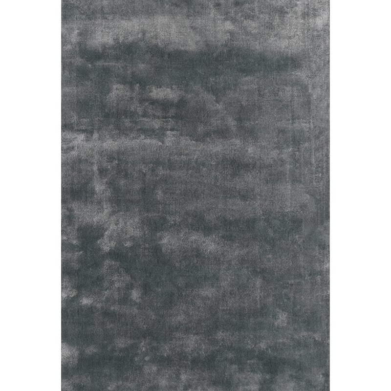 Layered Solid viskose måtte, 250x350 cm Dark sky (grå)