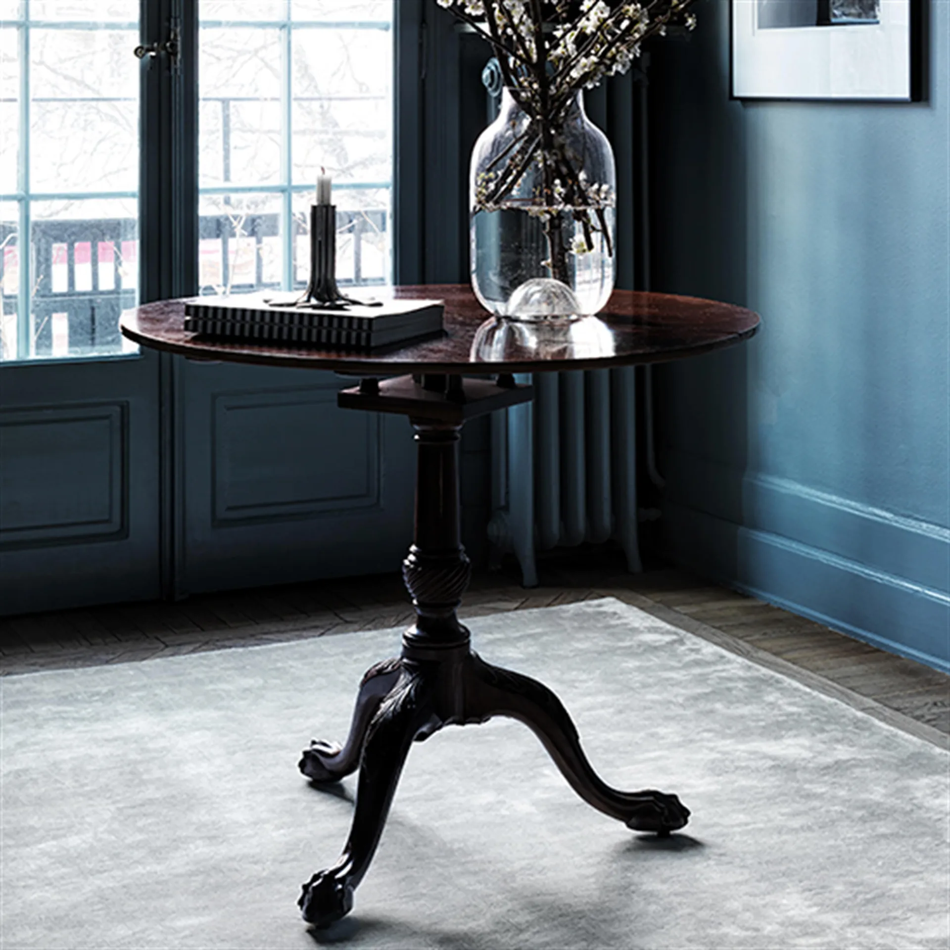 Solid viskose måtte, 250x350 cm, francis pearl (beige) Layered