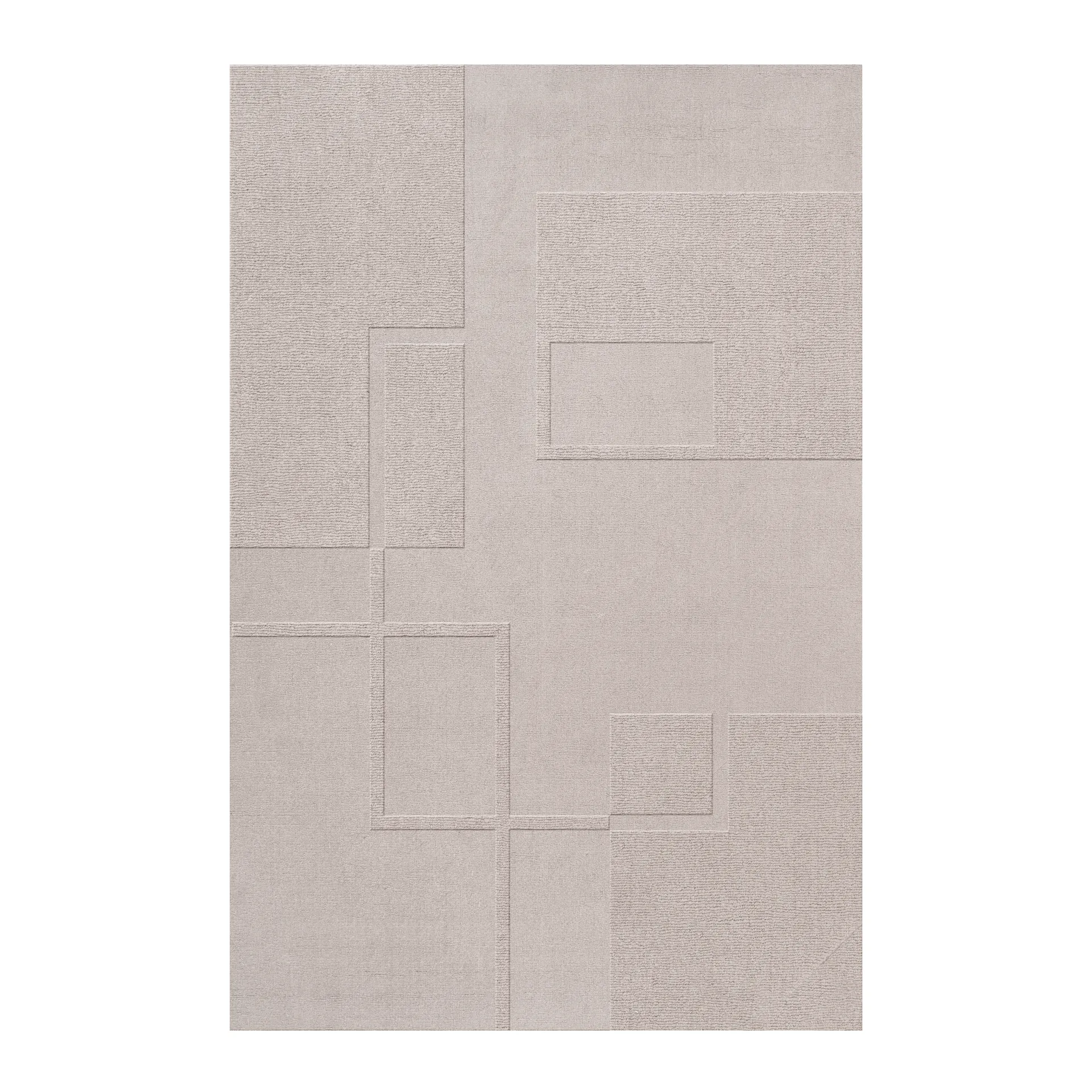 Swedish Grace oatmeal uldtæppe, 180x270 cm Layered