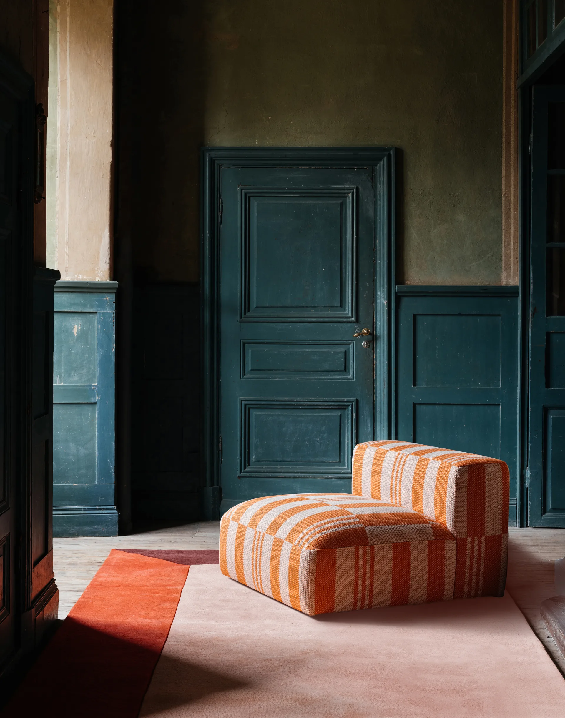 Teklan boks uldtæppe, Corals, 200x300 cm Layered