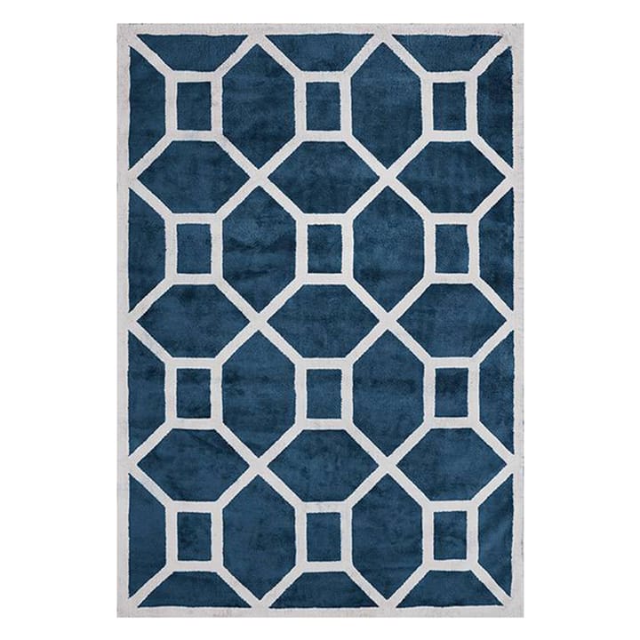Viskose entré-måtte, 160x250 cm, midnight blue (blå) Layered