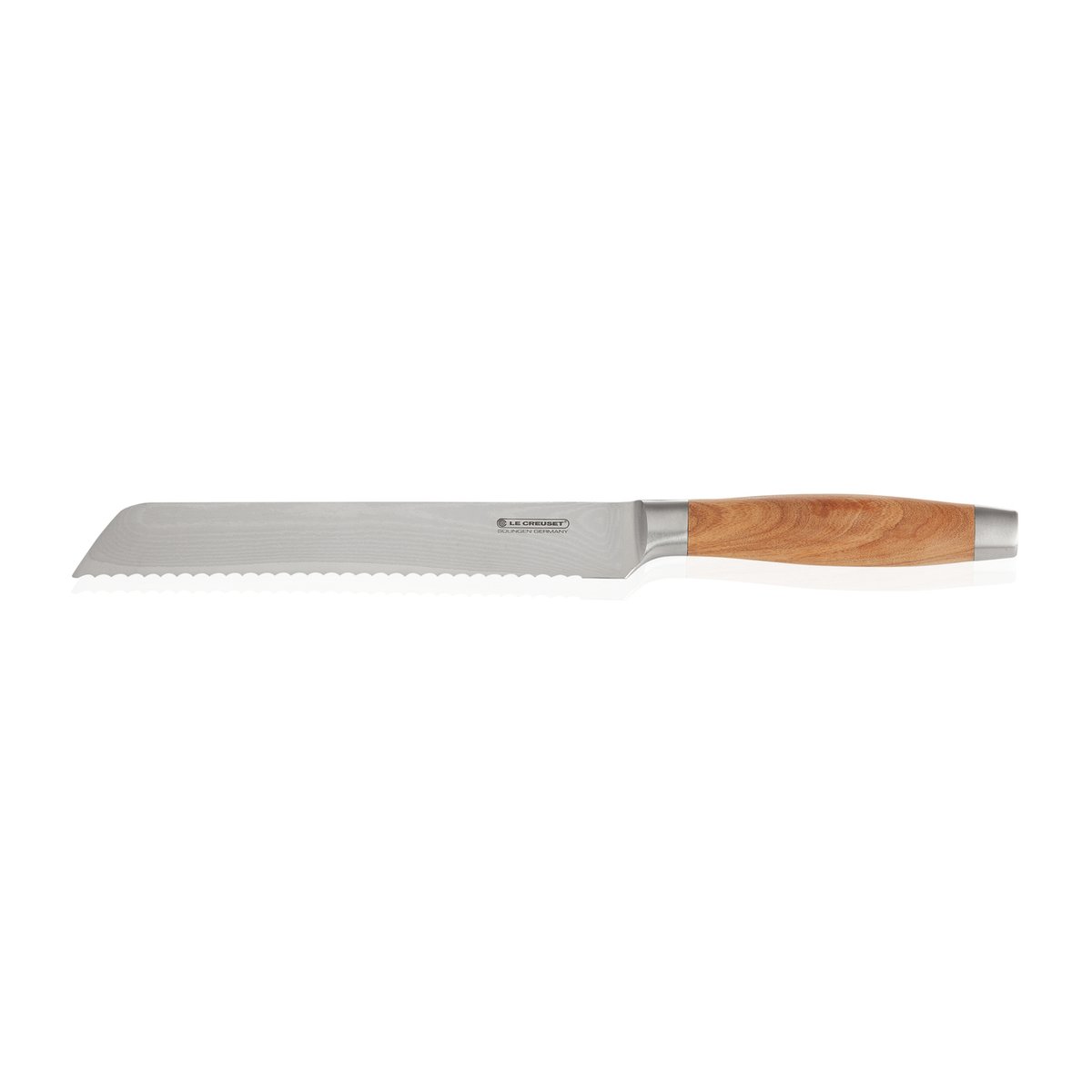 Le Creuset Le Creuset brødkniv med oliventræskaft 20 cm