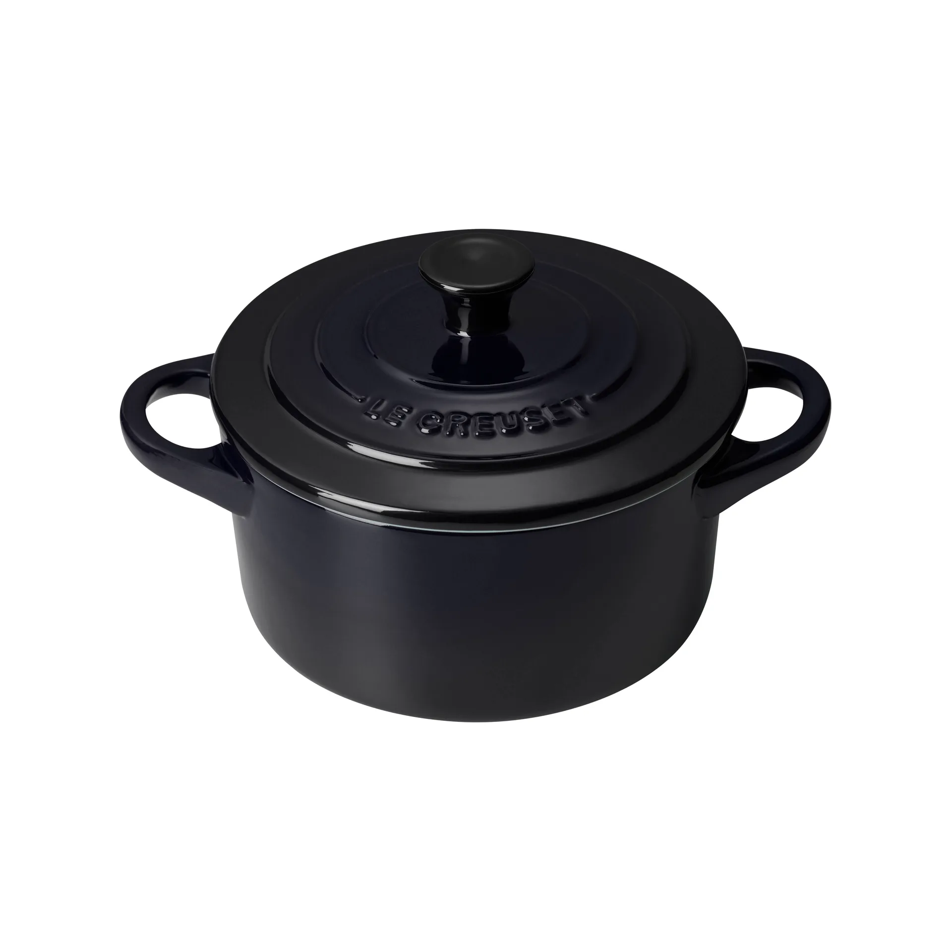 Le Creuset minigryde – 10 cm, Black Le Creuset