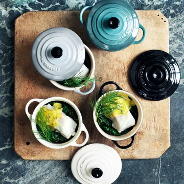 Le Creuset minigryde – 10 cm - Black - Le Creuset