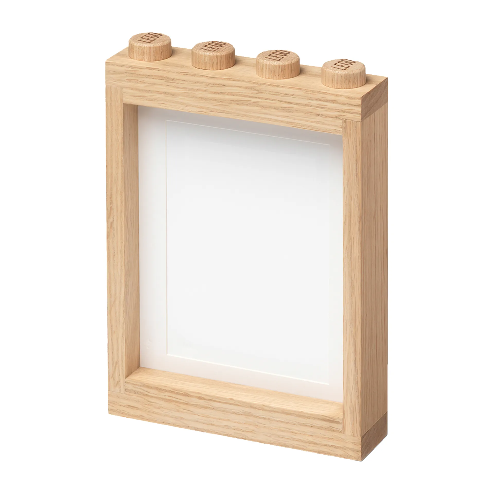 LEGO billedramme træ, Sæbet eg Lego