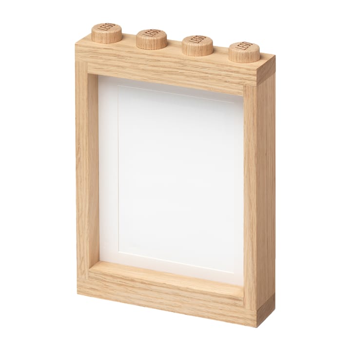 LEGO billedramme træ, Sæbet eg Lego