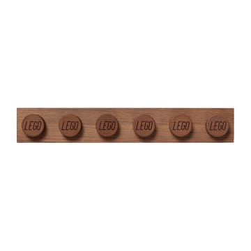 LEGO boghylde træ - Mørkbejdset eg - Lego