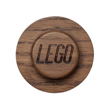 LEGO knagerække træ sæt - Mørkbejdset eg - Lego