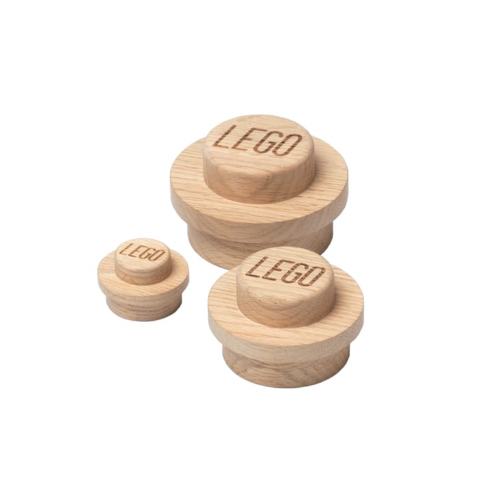 LEGO knagerække træ sæt, Sæbet eg Lego