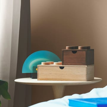 LEGO skrivebordsopbevaring 8 træ - Sæbet eg - Lego