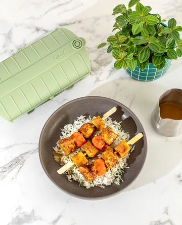 Lékué dampkoger - Grøn, 2-pak - Lékué