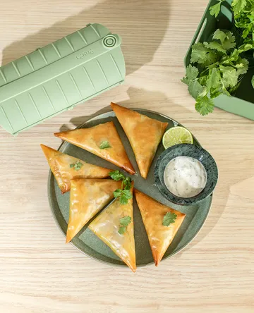 Lékué dampkoger - Grøn, 2-pak - Lékué