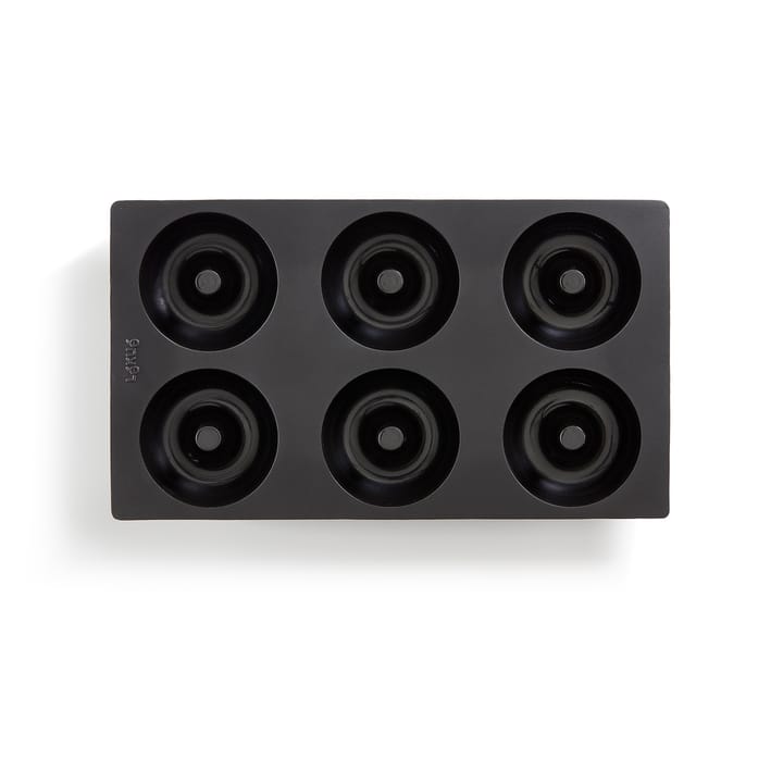 Lékué donutsform silikone 6 stk - Sort - Lékué