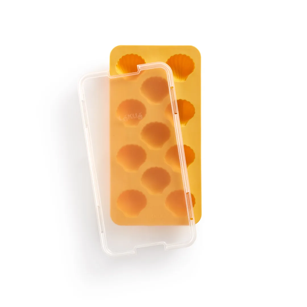 Lékué isterningebakke med låg gul, Snegl Lékué