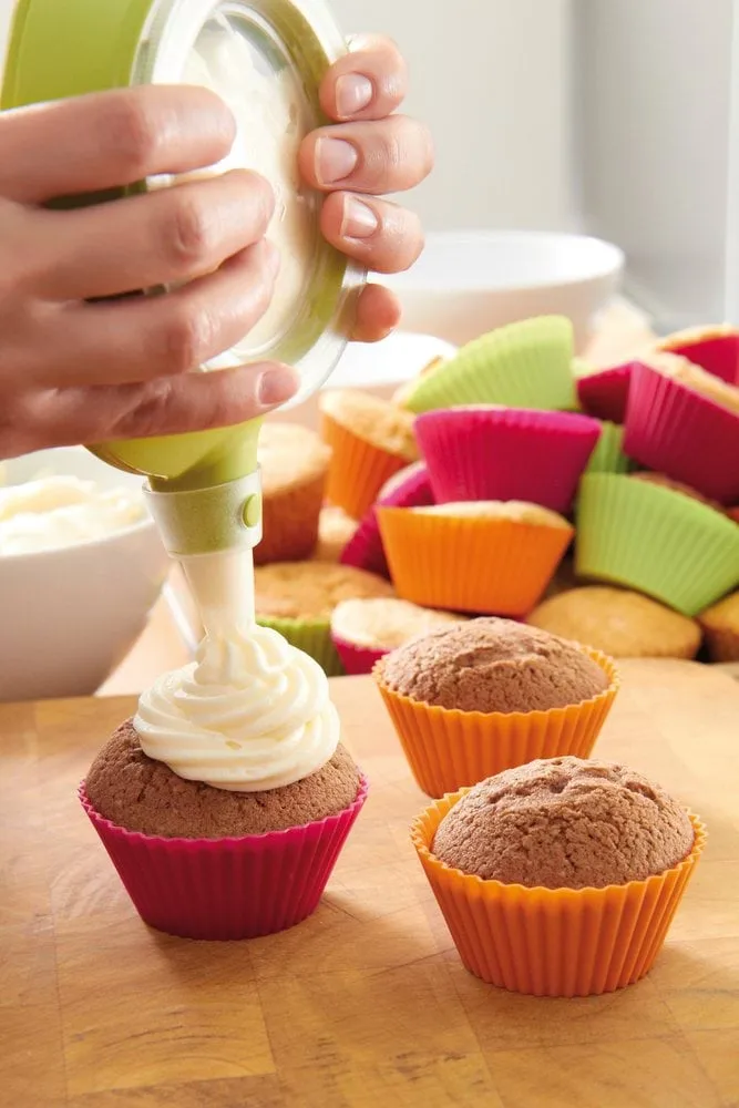 Lékué muffinsforme silikone 6 dele, Blandet Lékué