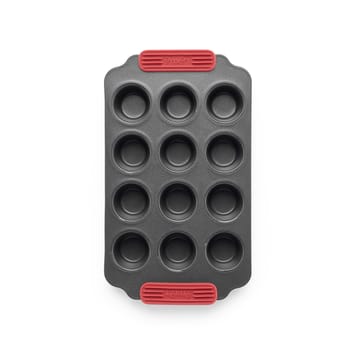 Lékué non stick mini muffinsform 12 stk - Rød - Lékué