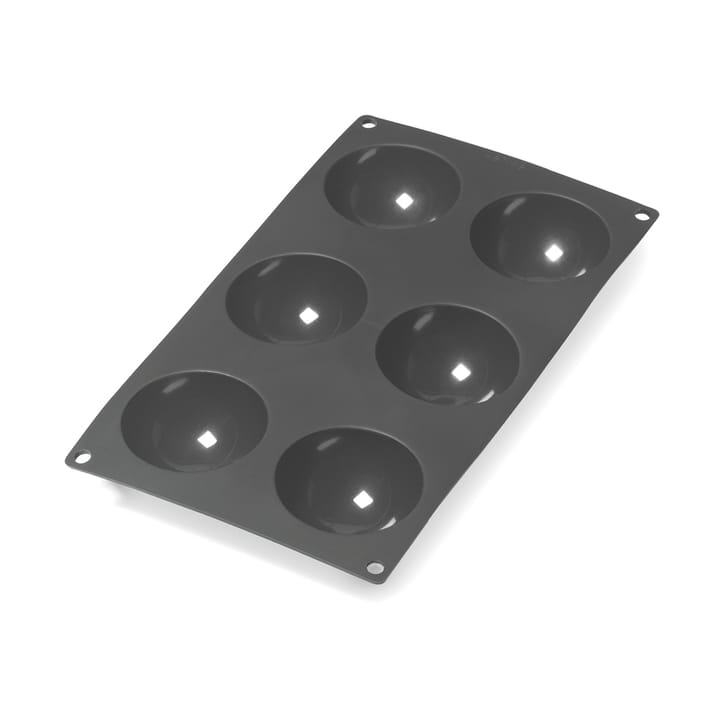 Lékué silikoneform halvkugle 6 stk - Sort - Lékué
