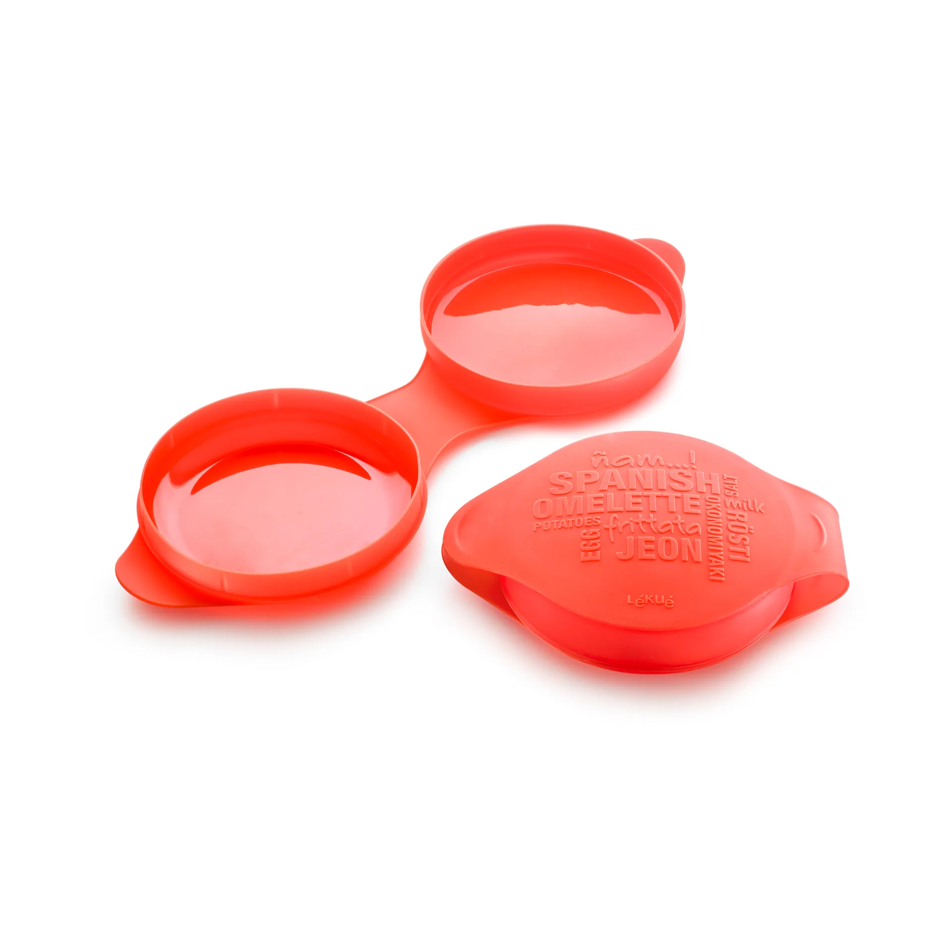 Lékué spansk omeletform mikroovn, Rød Lékué