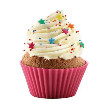Lékué store muffinsforme silikone 6 dele - Blandet - Lékué