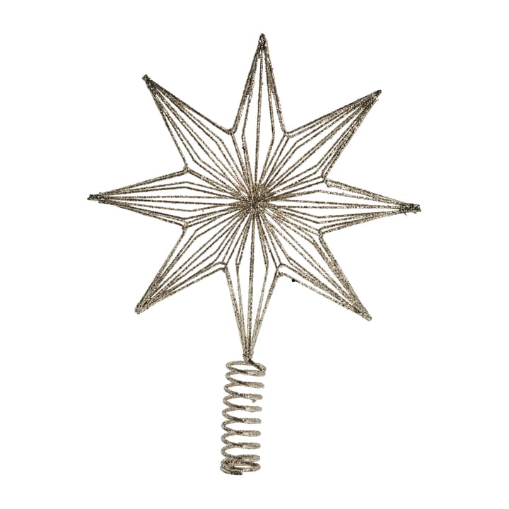 Alivinne juletræsstjerne 31 cm - Light gold - Lene Bjerre