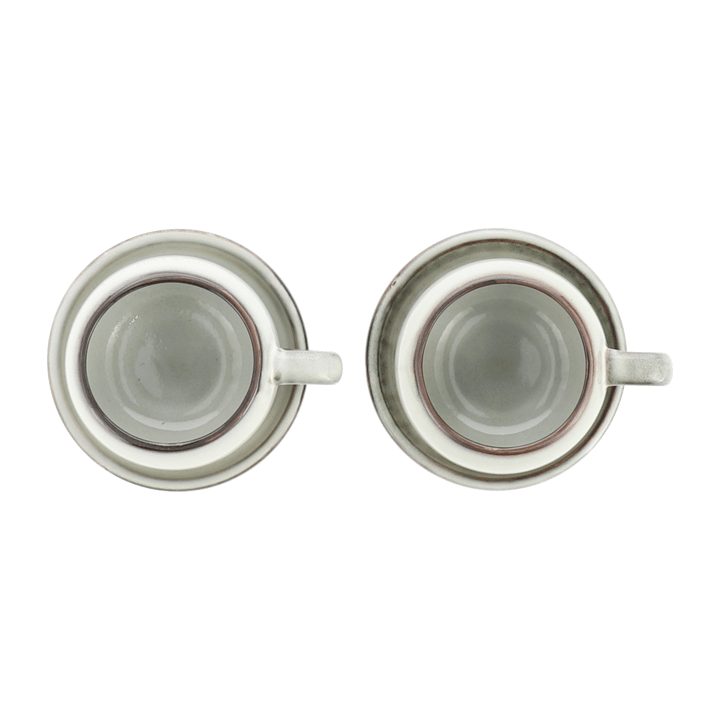 Amera espressokop med underkop - White sands - Lene Bjerre