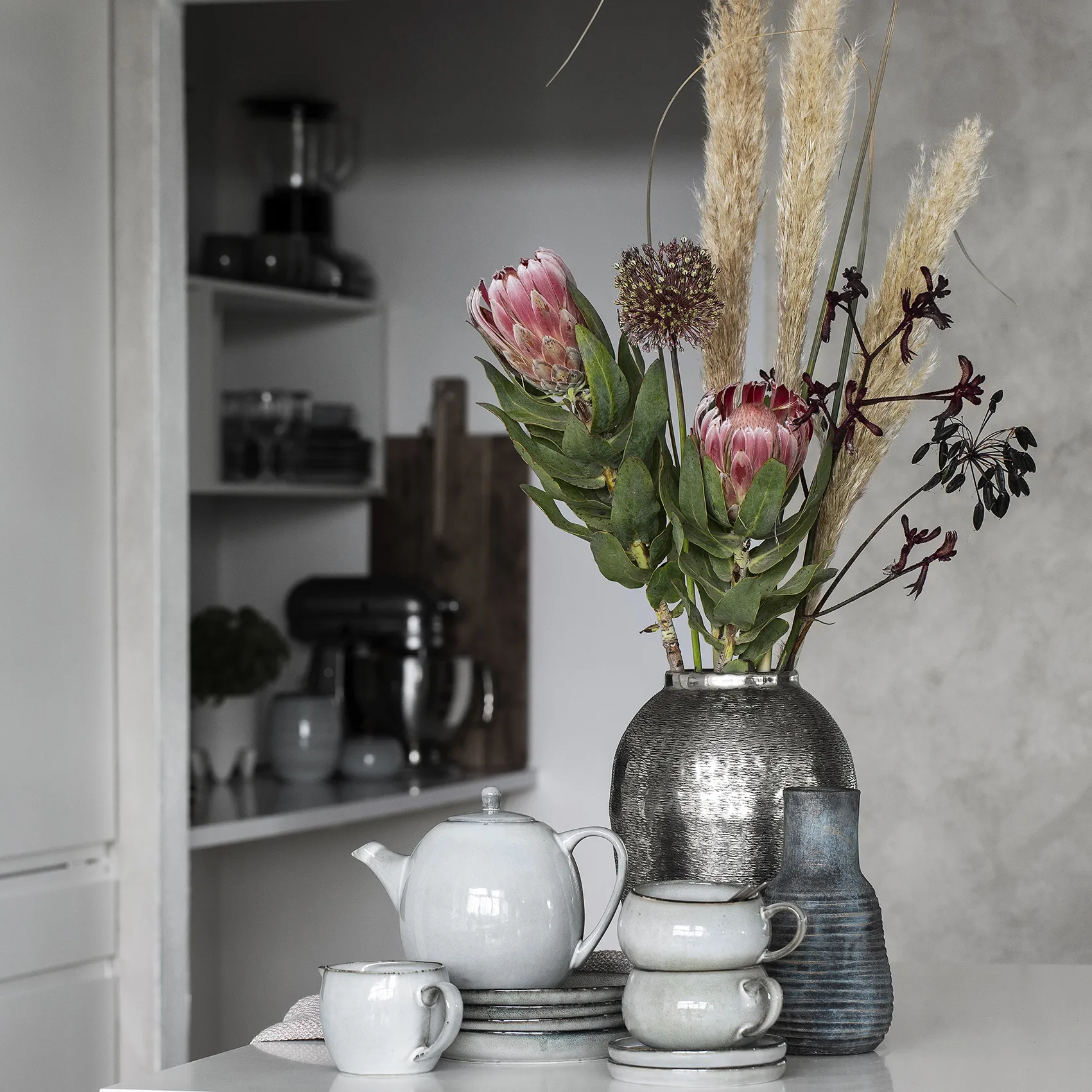 Amera sovseskål 40 cl, Grå Lene Bjerre