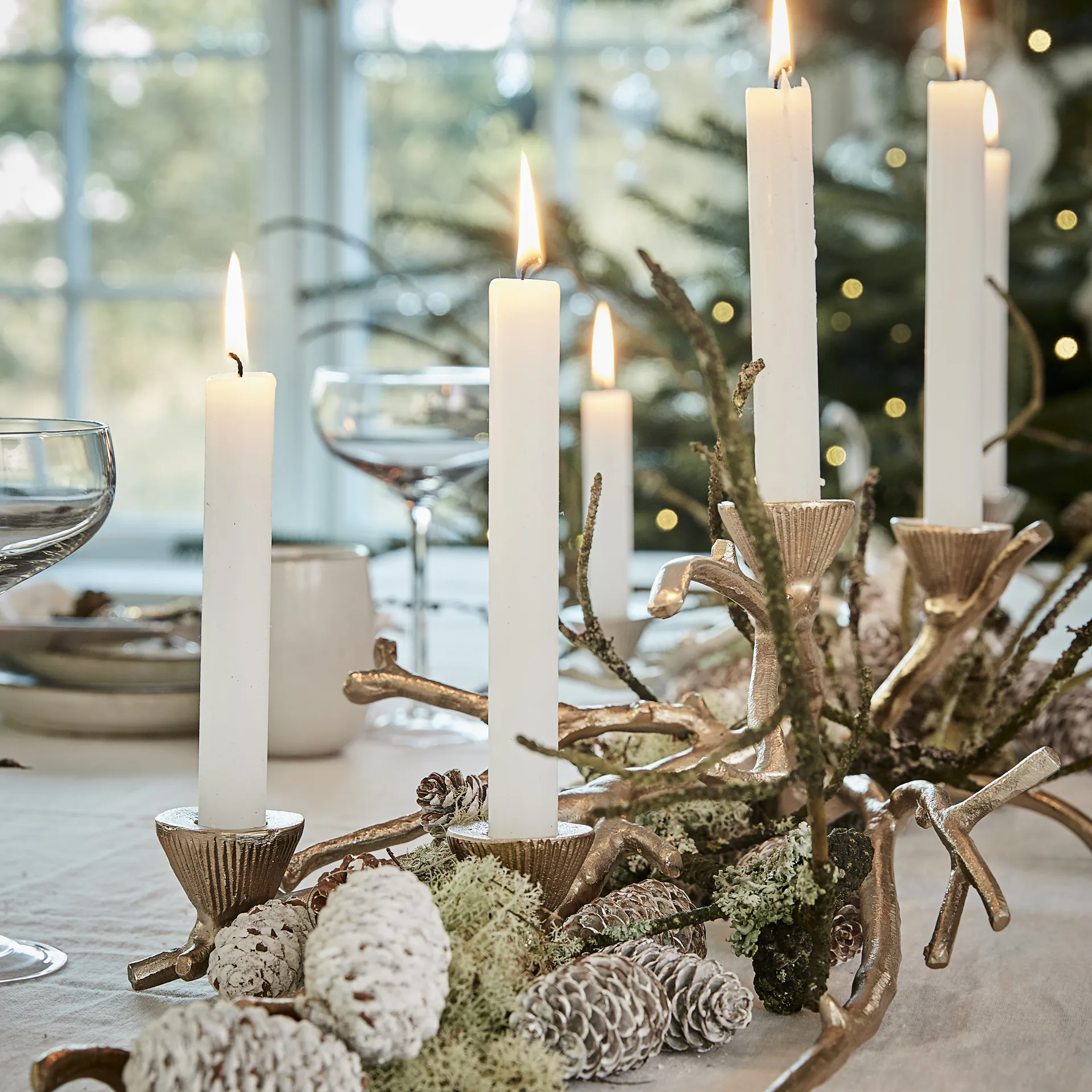 Aurelia lysestage 16 cm, Light gold Lene Bjerre