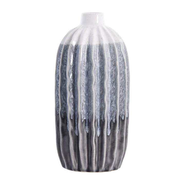 Ayla vase 13,5 cm - White/Blue - Lene Bjerre