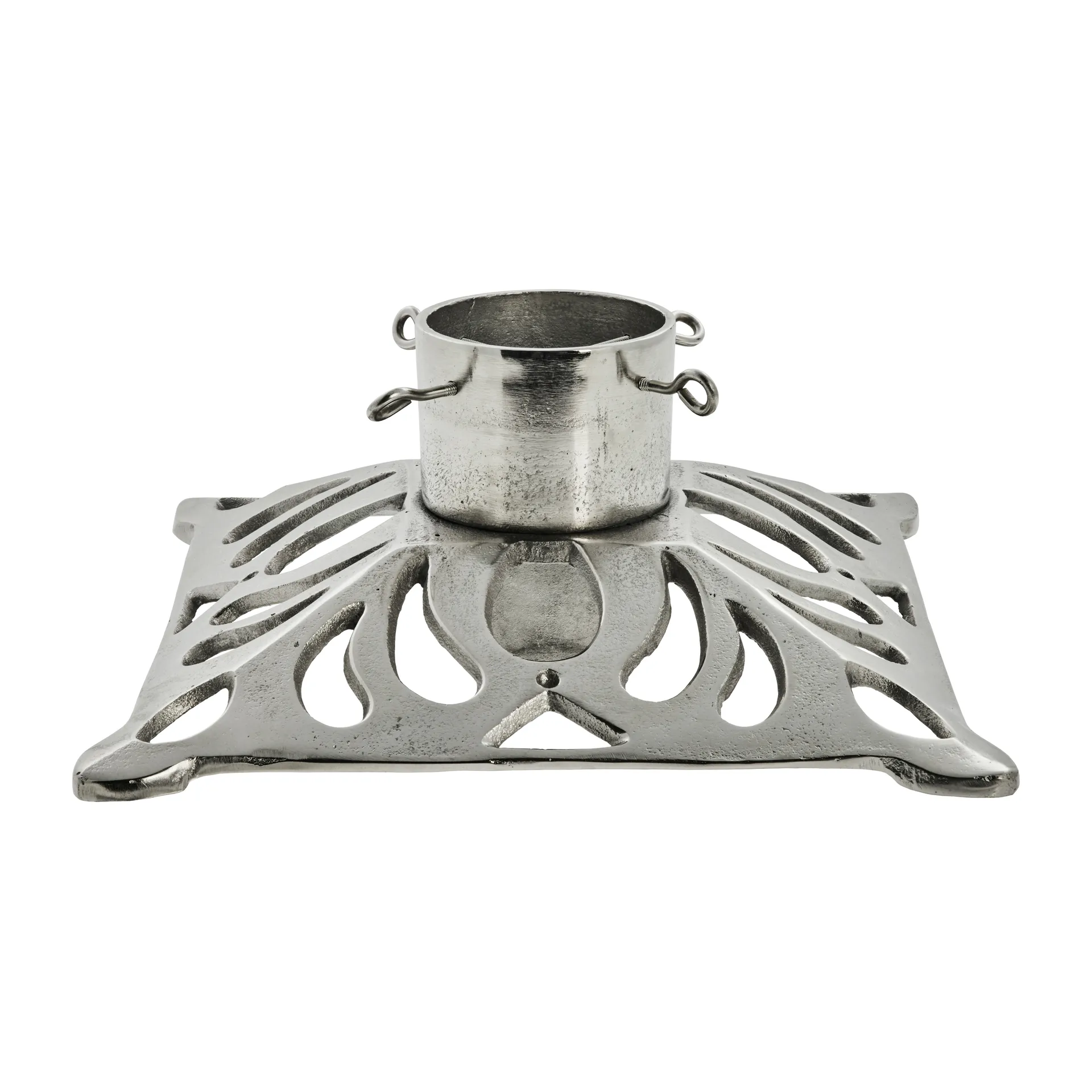 Cavia juletræsfod 38 cm, Silver Lene Bjerre