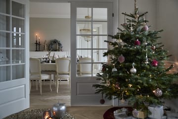 Conia juletræstæppe Ø110 cm - Pomegranate/Guld - Lene Bjerre