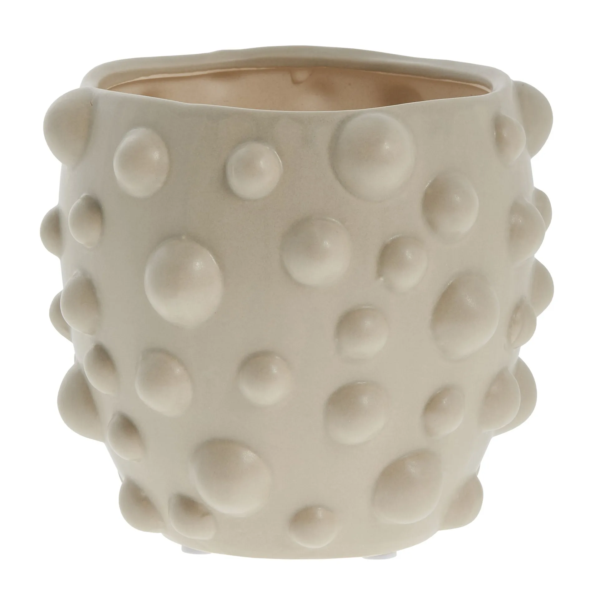 Doelle krukke Ø14,5 cm, Linen Lene Bjerre