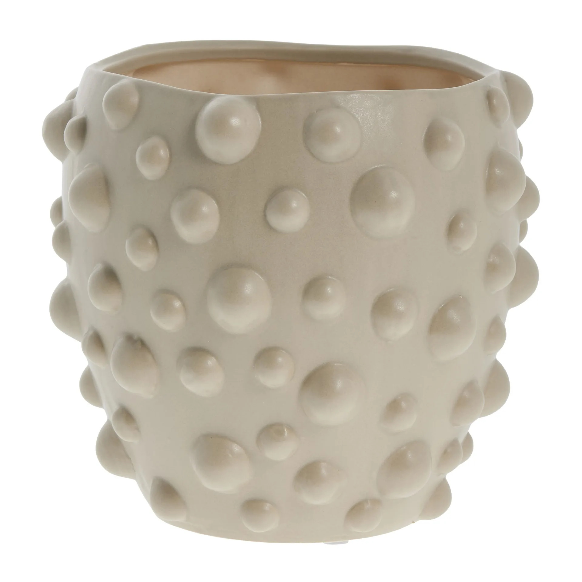 Doelle krukke Ø17,5 cm, Linen Lene Bjerre