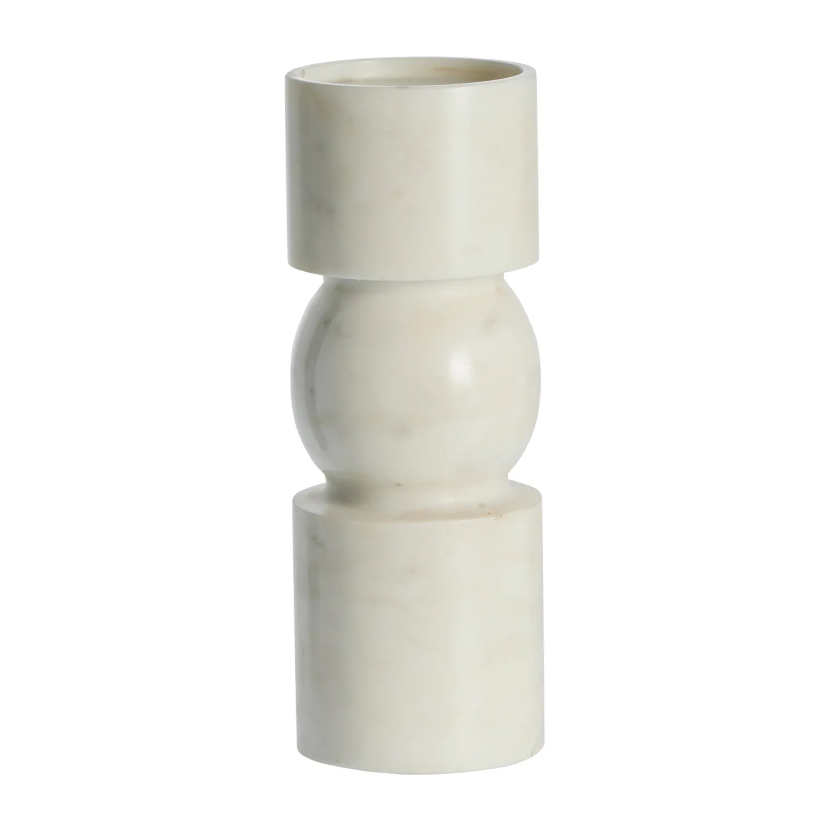 Ellia lysestage 23 cm, White Lene Bjerre