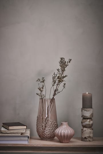 Ellia lysestage 30 cm - Linen - Lene Bjerre