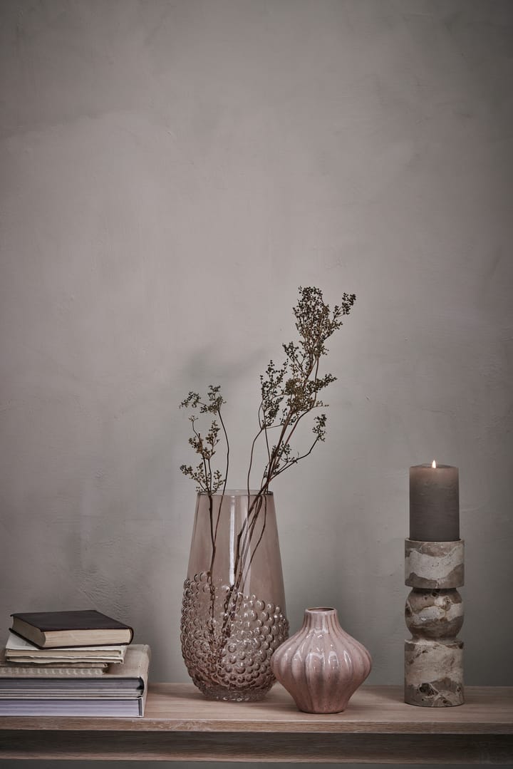 Ellia lysestage 30 cm, Linen Lene Bjerre