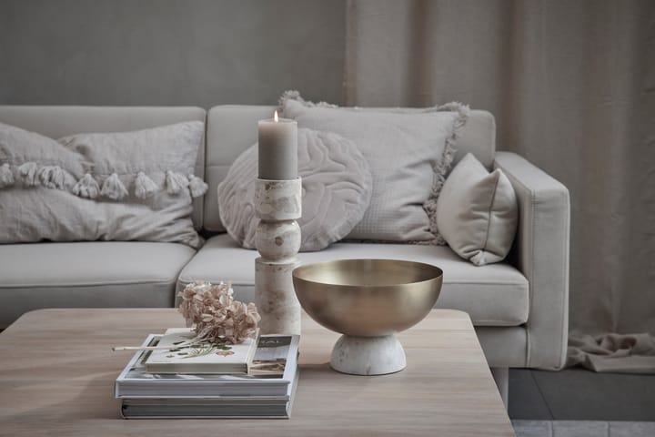Ellia lysestage 30 cm, Linen Lene Bjerre