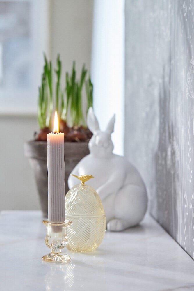 Esmia påskeæg 15 cm, Mellow/Light gold Lene Bjerre