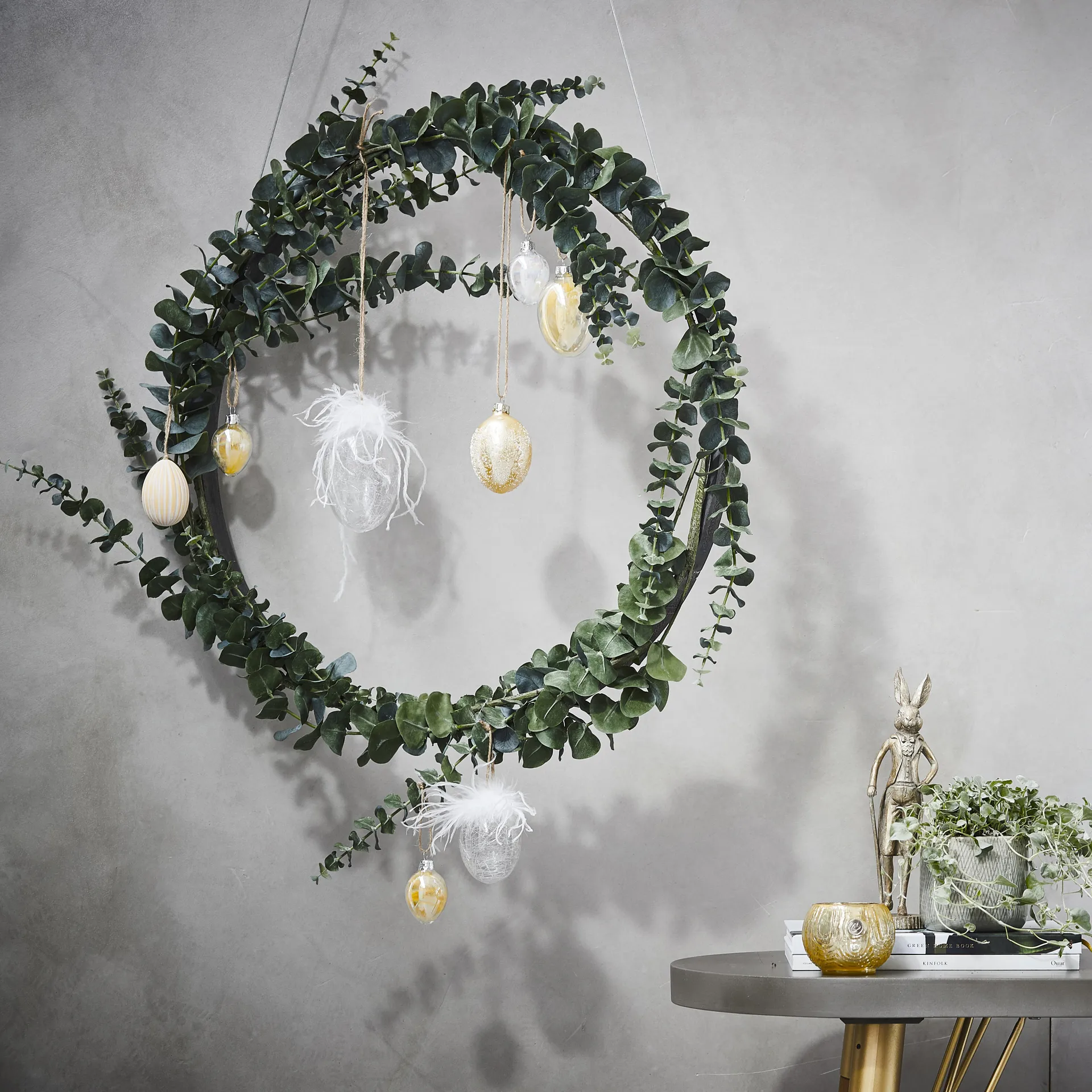 Estinia-påskepynt, 8,5 cm, Mauve chalk Lene Bjerre