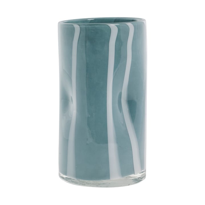 Marelle vase Ø10 cm - Light blue-white - Lene Bjerre