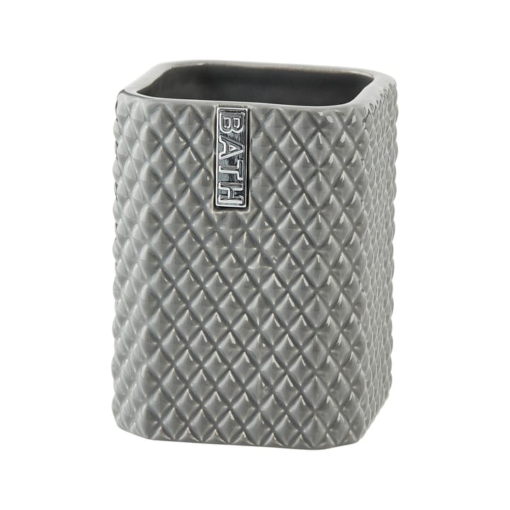 Marion tandkrus 10,5 cm - Monument grey/Silver - Lene Bjerre