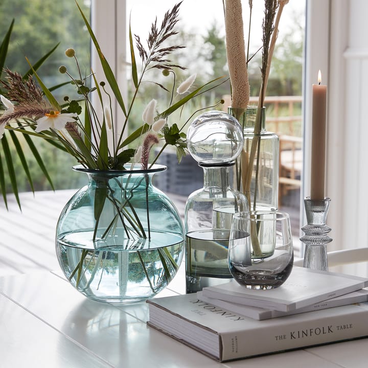 Minne vase 21 cm - Iceberg green - Lene Bjerre
